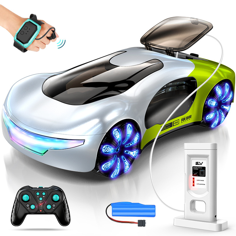 Rc Helicopter Charger - Magic Spray Music RC Stunt Car