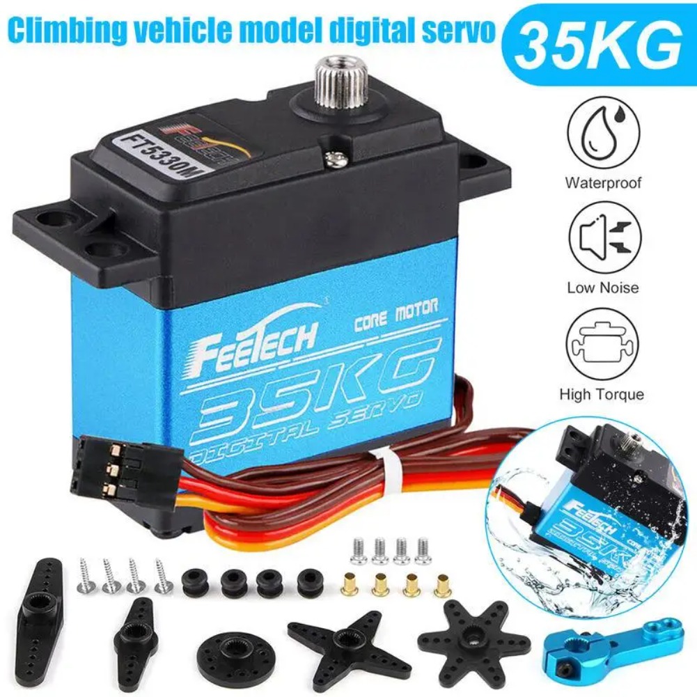 Rc Helicopter Servo - FEETECH FT5330M 35KG Digital Servo 180°
