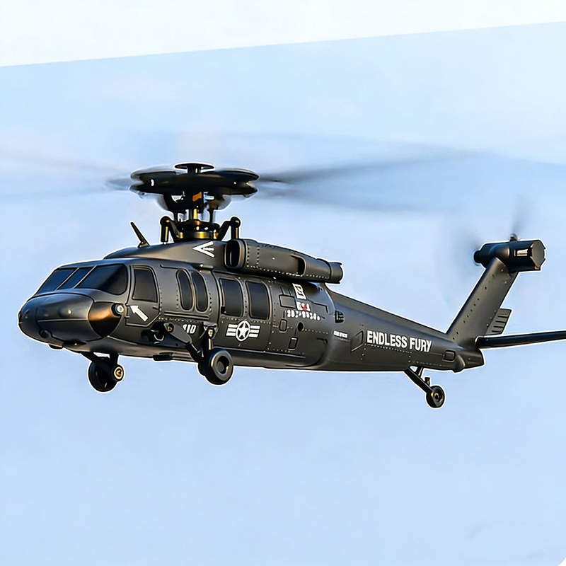 Rc Helicopter Large - JJRC Black Hawk RC Helicopter U9901