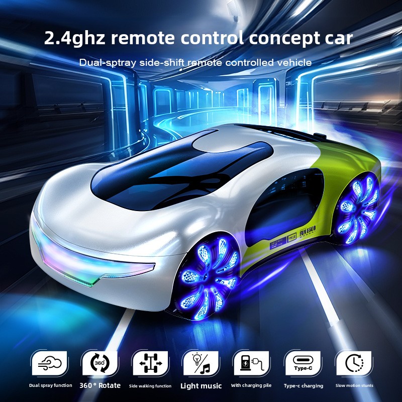 Magic Spray Music RC Stunt Car - Rc Helicopter Charger 리뷰 및 가격