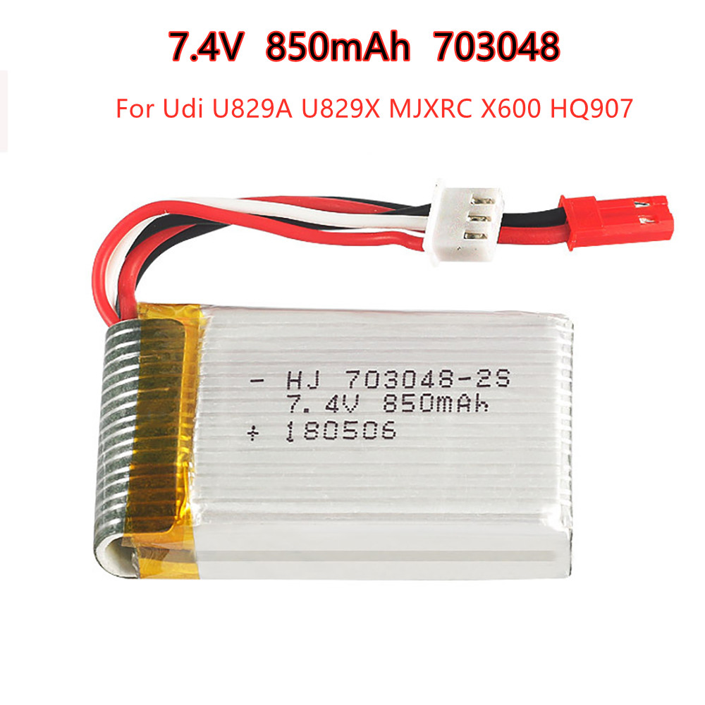 1-5pcs  2s 7.4V 850mAh 703048  - Rc Helicopter Battery 리뷰 및 가격