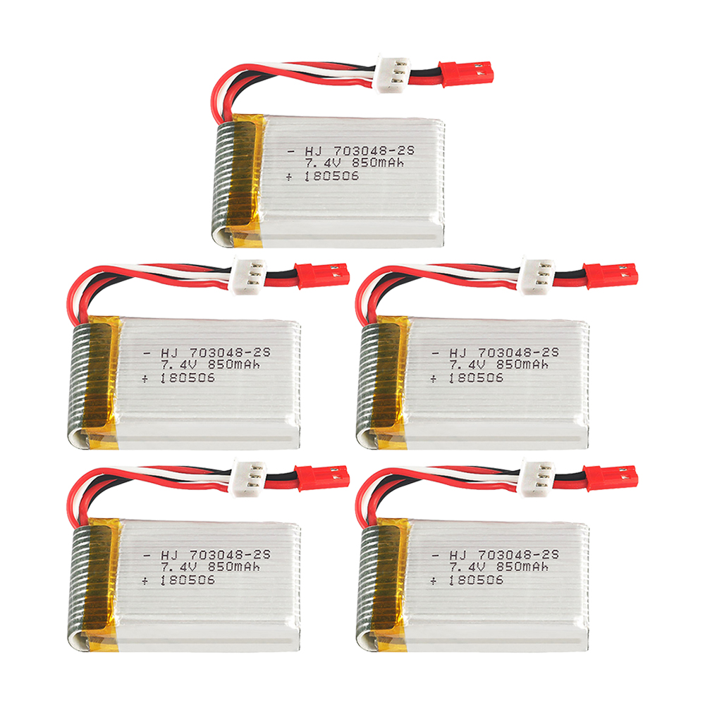 1-5pcs  2s 7.4V 850mAh 703048  - Rc Helicopter Battery 리뷰 및 가격
