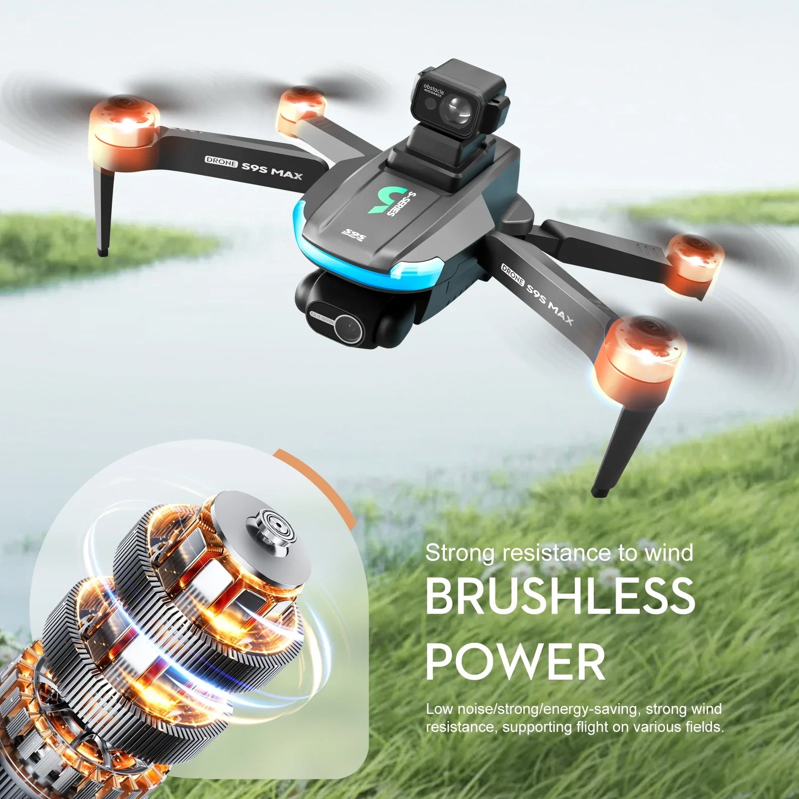 NEW S9S MAX MINI Drone 4K 2-Ax - Rc Helicopter Case 리뷰 및 가격