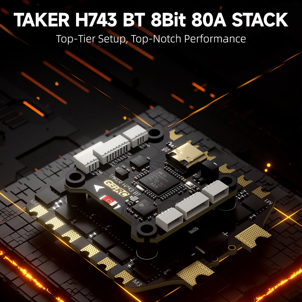 GEPRC TAKER H743 BT 8Bit 80A S - Rc Helicopter Case 리뷰 및 가격