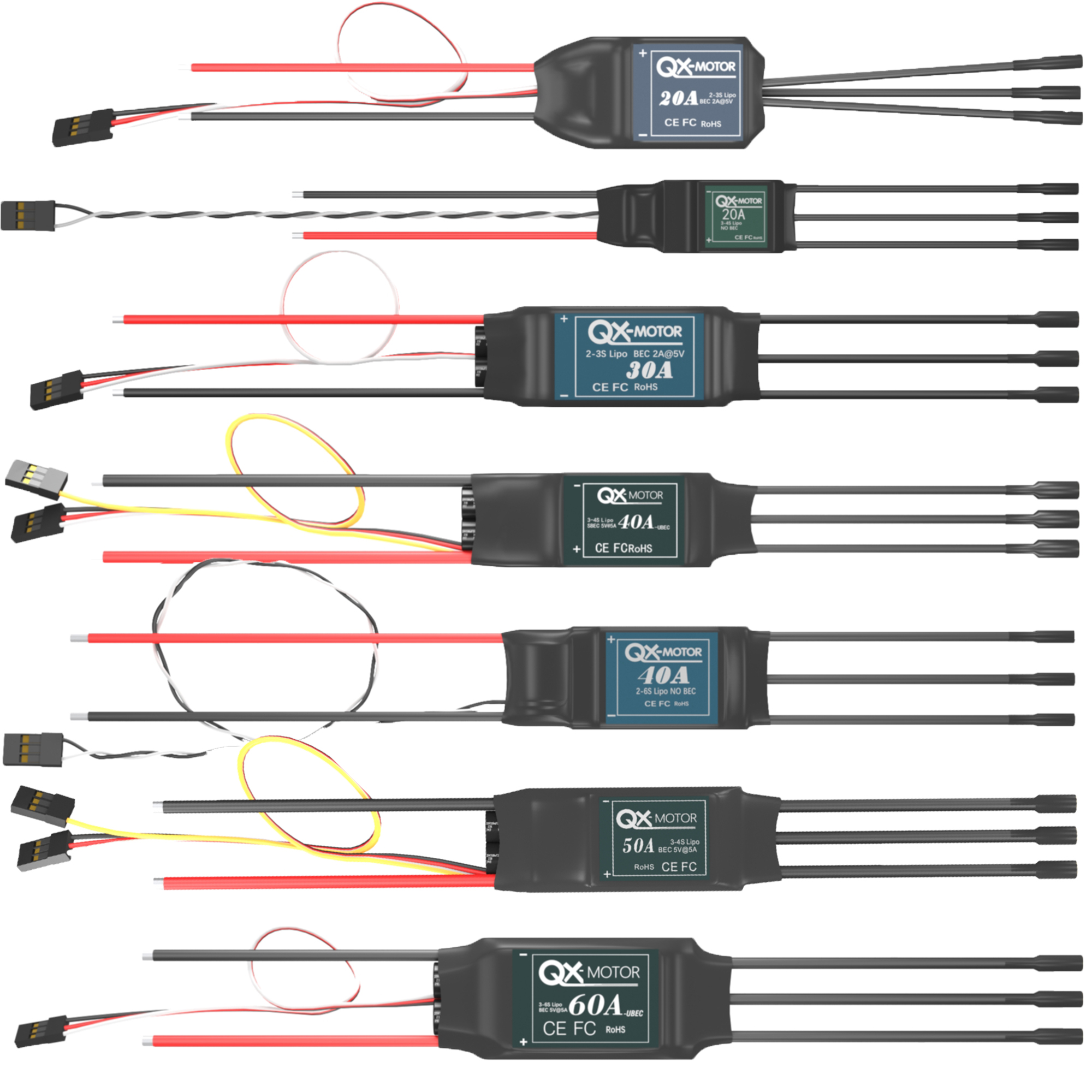 QX-MOTOR Brushless ESC series  - Rc Helicopter Battery 리뷰 및 가격
