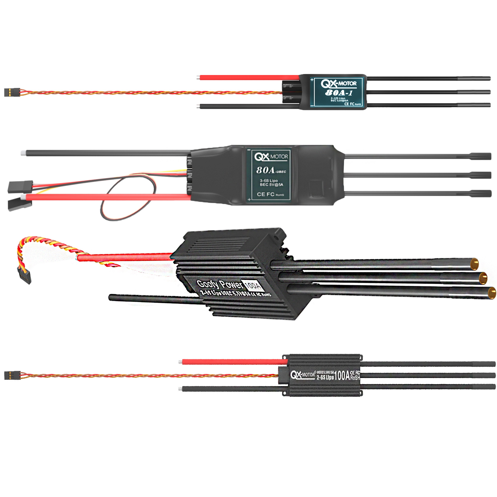 QX-MOTOR Brushless ESC series  - Rc Helicopter Battery 리뷰 및 가격