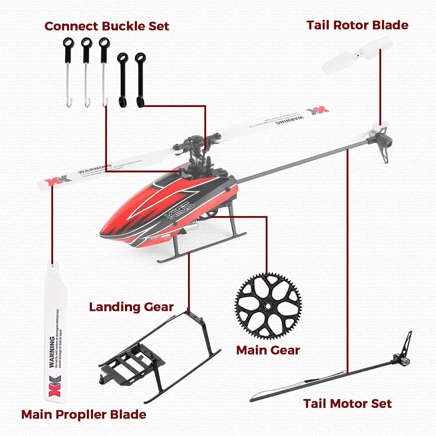 Spare Accessory Kit, Compatibl - Rc Helicopter Remote Control 리뷰 및 가격