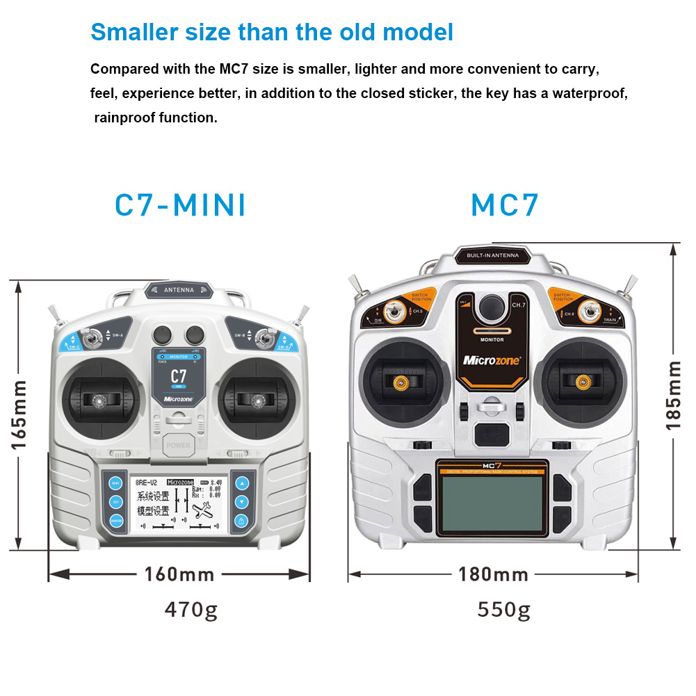 MicroZone MC7 Controller C7 MI - Rc Helicopter Mini 리뷰 및 가격