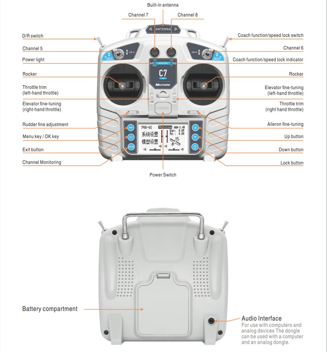 MicroZone MC7 Controller C7 MI - Rc Helicopter Mini 리뷰 및 가격