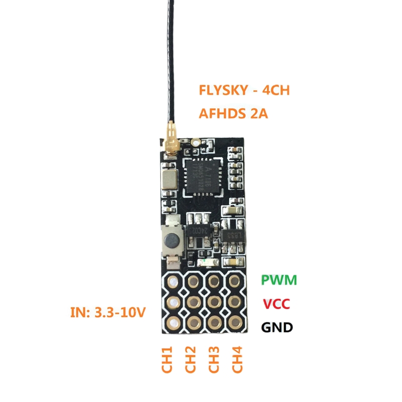 Flysky FS2A Mini Receiver 4CH  - Rc Helicopter Battery 리뷰 및 가격