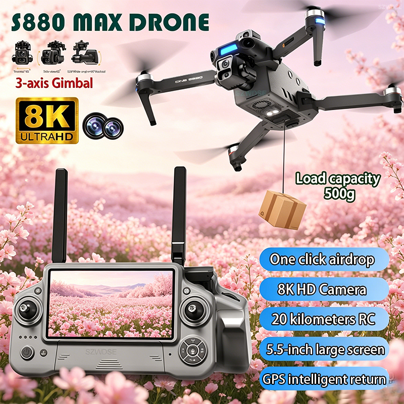 2026 New 8K Dual Camera Drone  - Rc Helicopter Electric 리뷰 및 가격
