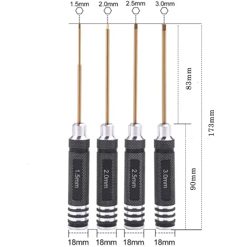 0.9/1.27/ 1.3/ 1.5/ 2.0/ 2.5/  - Rc Helicopter Tool Kit 리뷰 및 가격