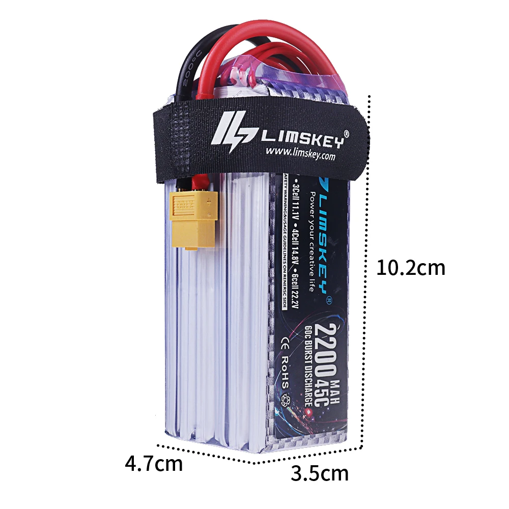 22.2V 2200mAh 45C Max 60C LiPo - Rc Helicopter Electric 리뷰 및 가격