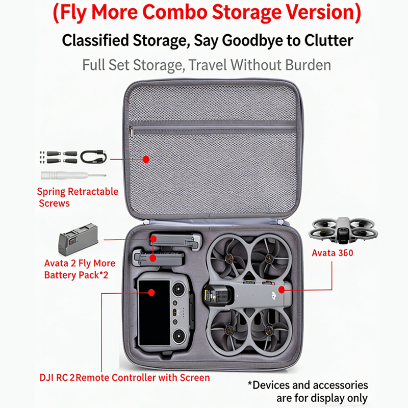 Storage Bag For DJI Avata 360  - Rc Helicopter Bag 리뷰 및 가격