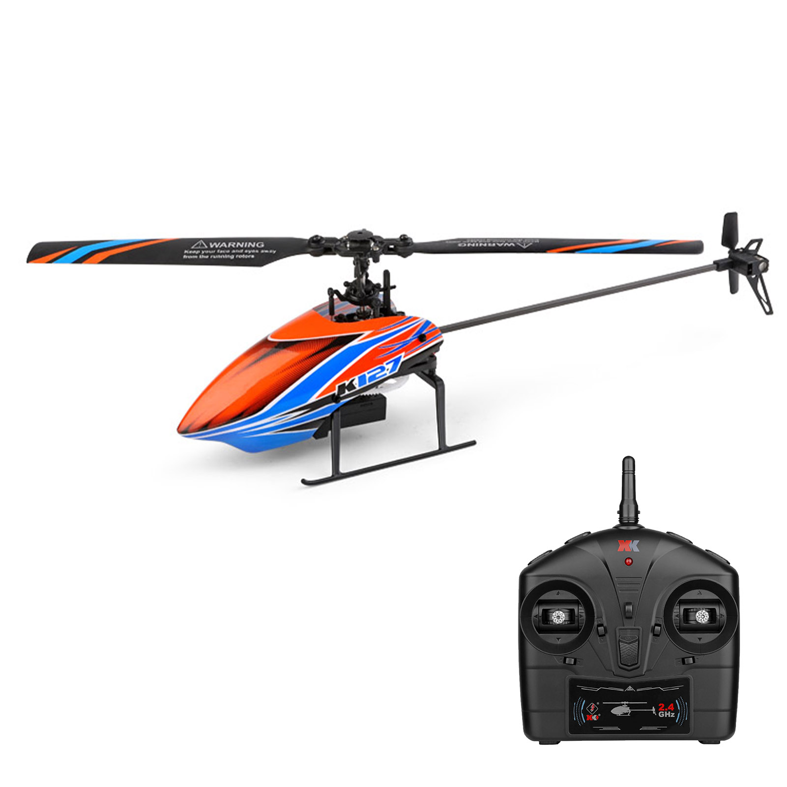 WLtoys XK K127 4CH 6-axis Gyro - Rc Helicopter Large 리뷰 및 가격