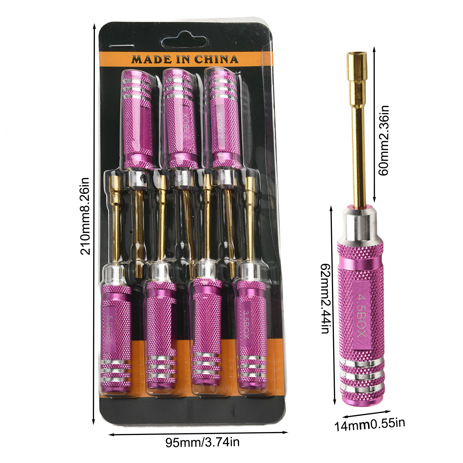 7 Piece 2-5MM Hexagonal Screwd - Rc Helicopter Tool Kit 리뷰 및 가격